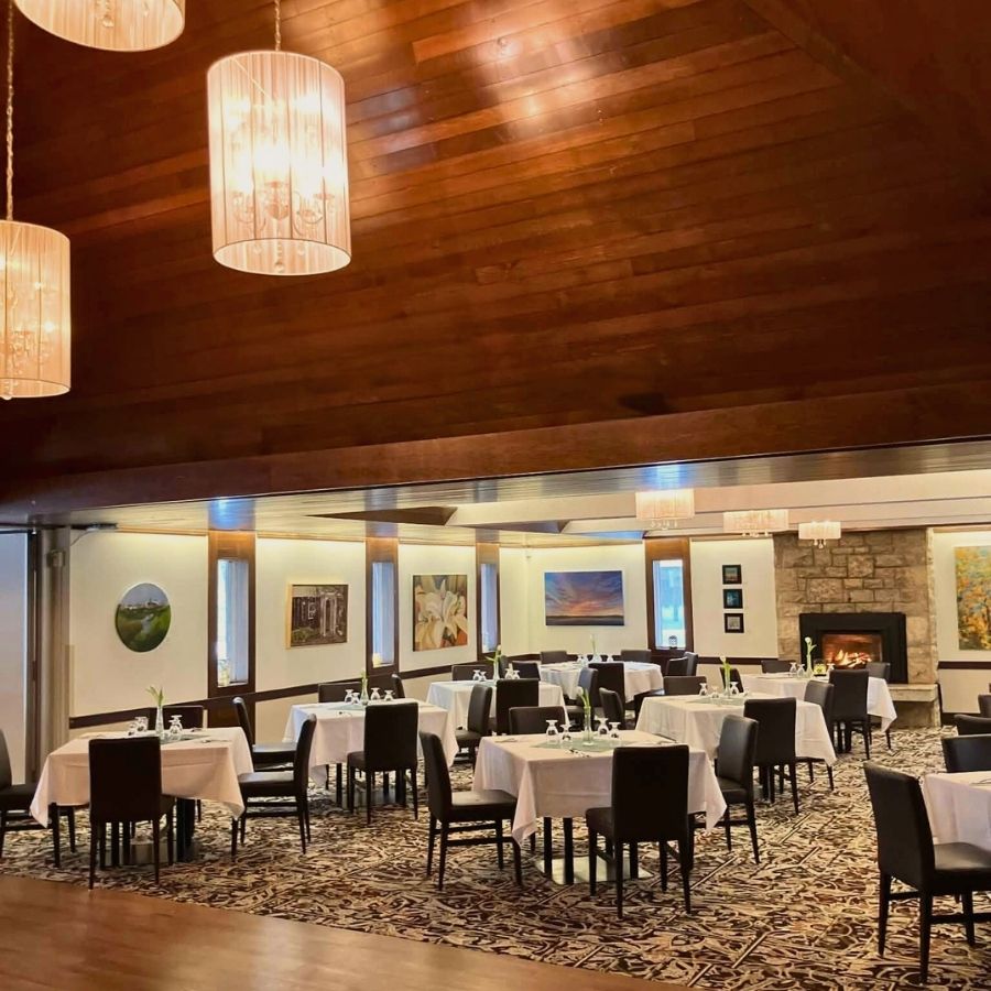 University Club dining hall